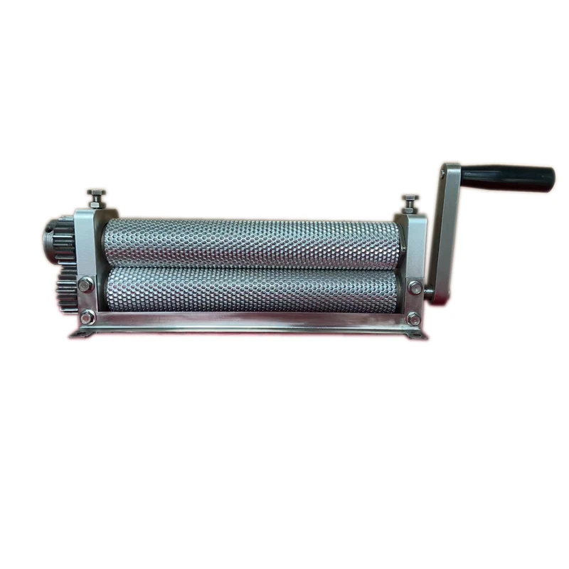 310mm Customized Cell Size Beeswax Foundation Rollers Machine, Aluminum Alloy, Beekeeping Foundation Embossing Machine Bee Tools