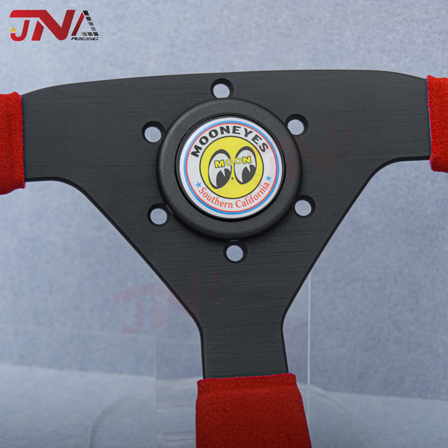 Mooneyes Moon Eyes JDM Racing Steering Wheel Sports Car Horn Switch Push Cover