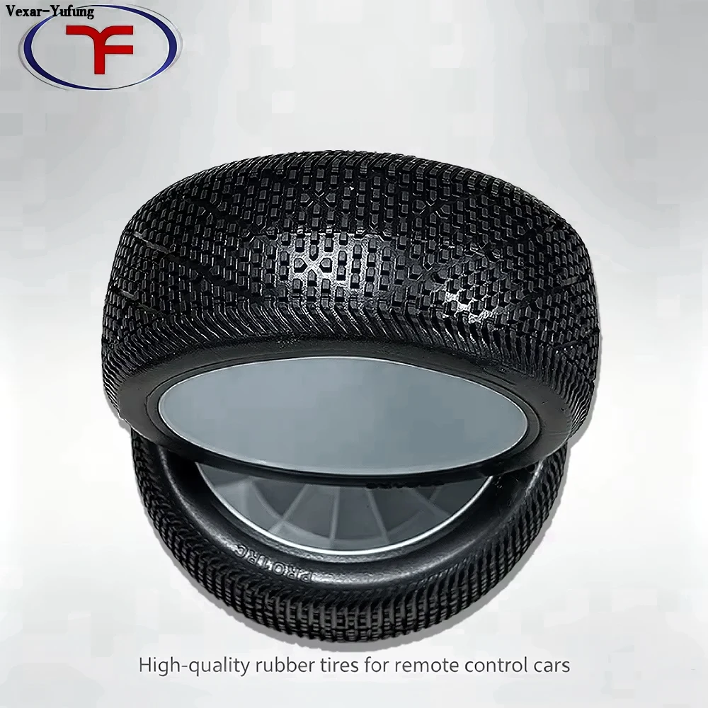 

Yufung 1/8 RC BUGGY TIRES 17mm Hex 35A Shore Medium and 57A Shore Super hard Pre-glued For ARRMA Traxxas Redcat Losi Kyosho