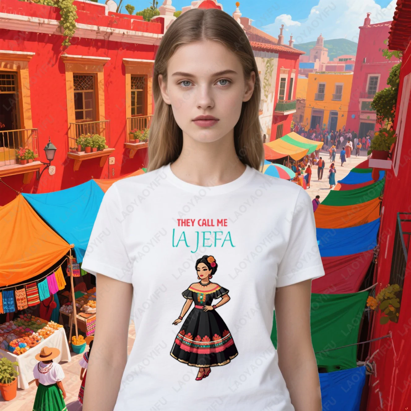 

Spanish Girl Funny T Shirt They Call Me The Boss. Spanish Quotes Printed T Shirt Woman Classic Harajuku High Quality Cotton Tee