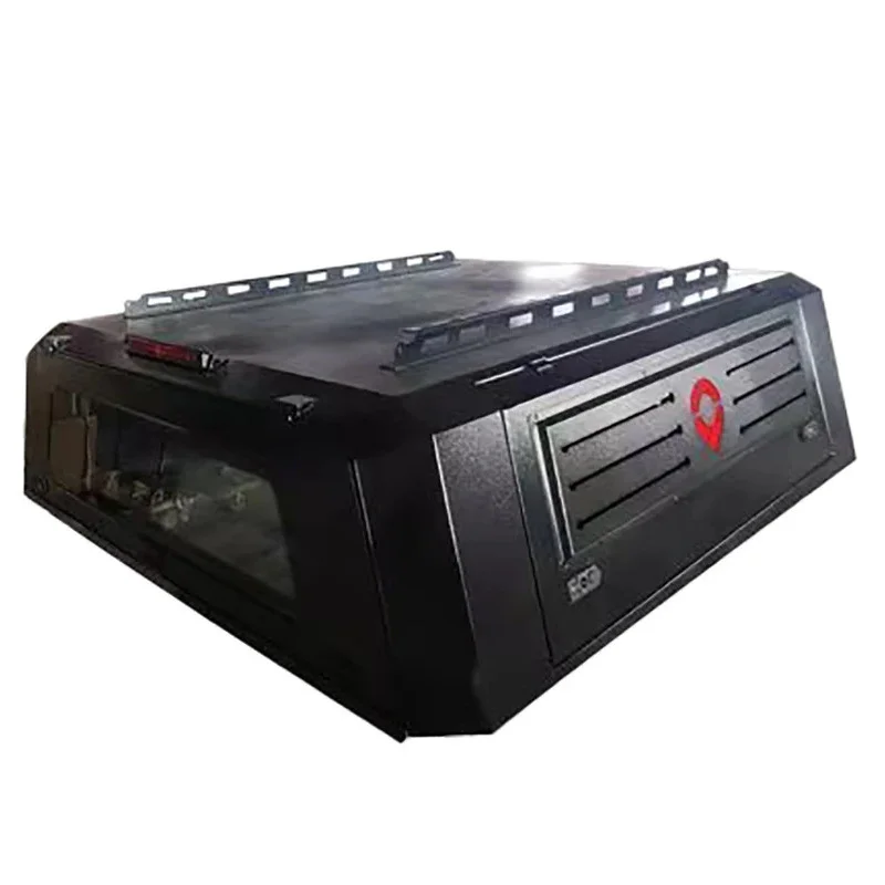

Reliable Aluminum Alloy Waterproof Hardtop Tonneau Cover for Off-Road Pickup Truck Foldable 6-Piece Set Truck Bed Accessory