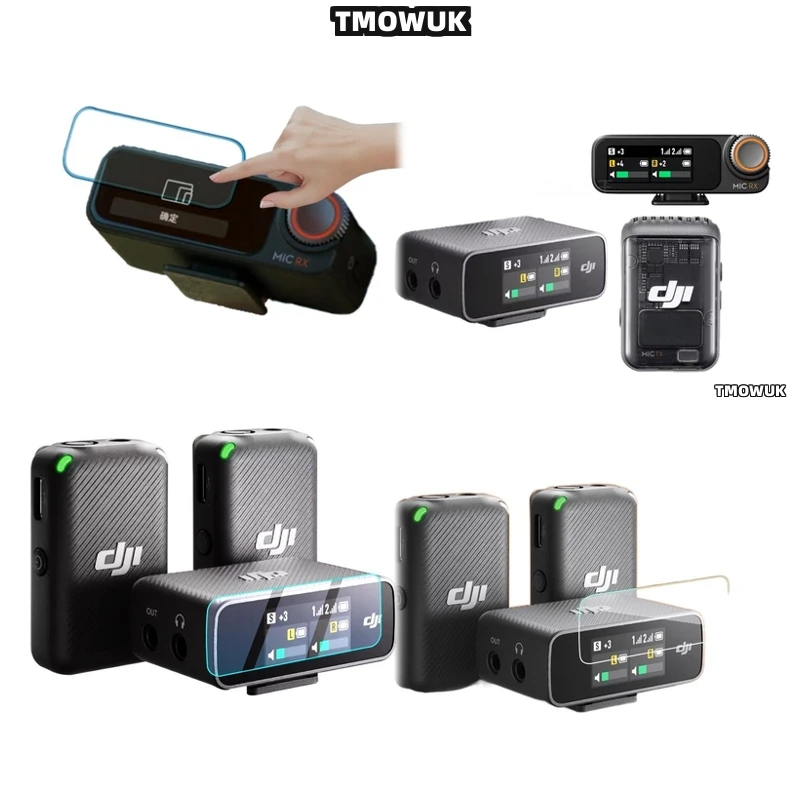 

For DJI Mic2, Dependable Tempered Glass For Peace Of Mind Protection