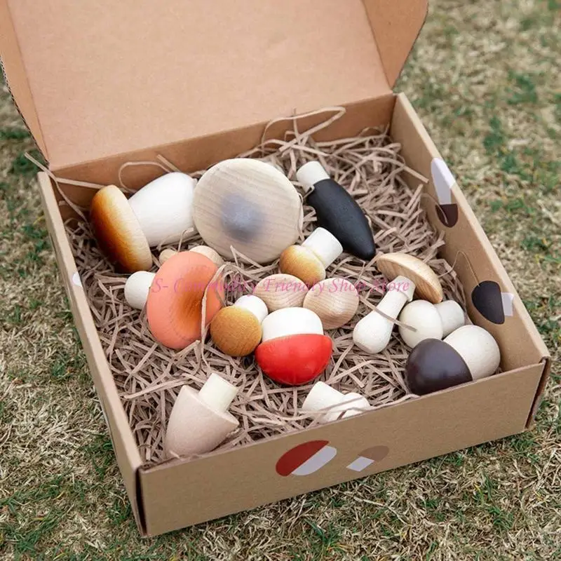 

85AE Детская игра-симулятор сбора грибов Портативные игрушки для снятия скуки