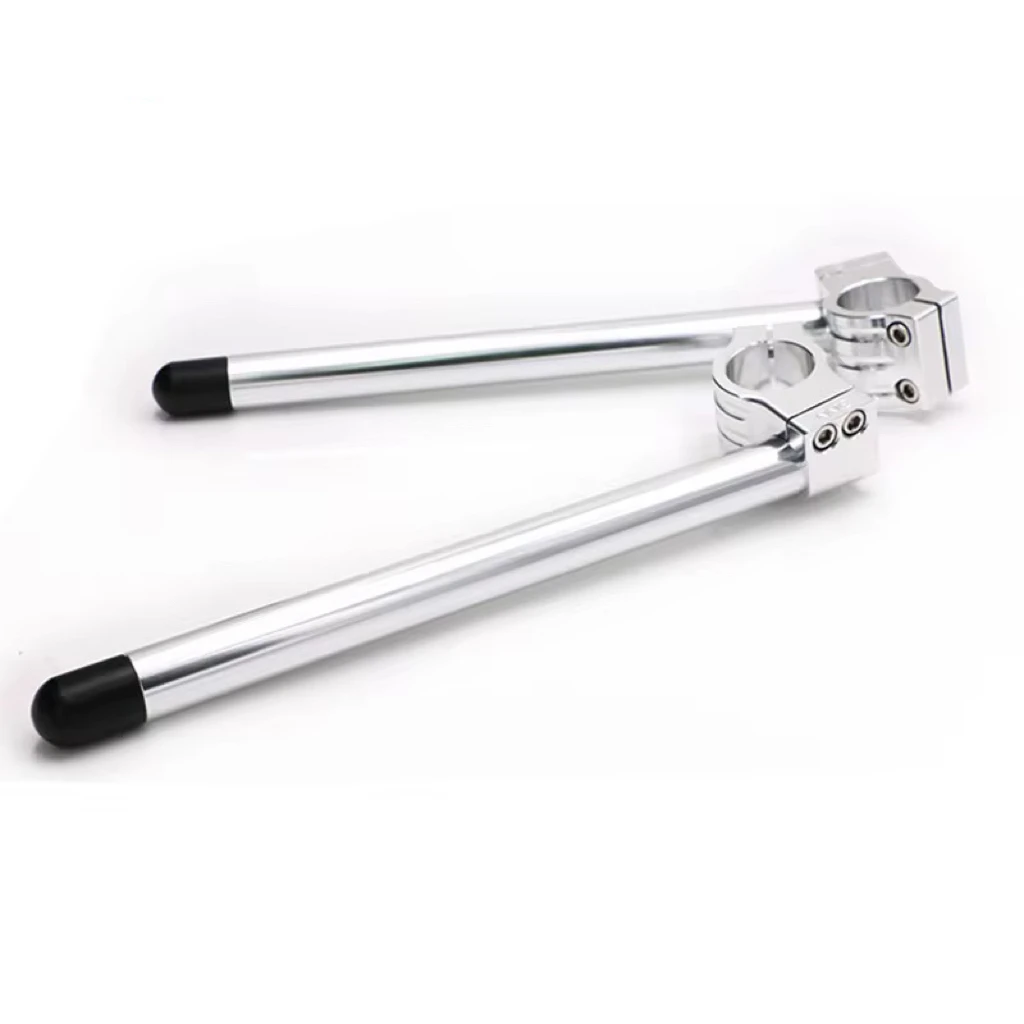 

Universal Motorcycle Handlebar Racing Adjustable 31 32 35 37 39 41 45 48 50 51MM Clip On Fork Tube Handle Bar For Cafe Racer