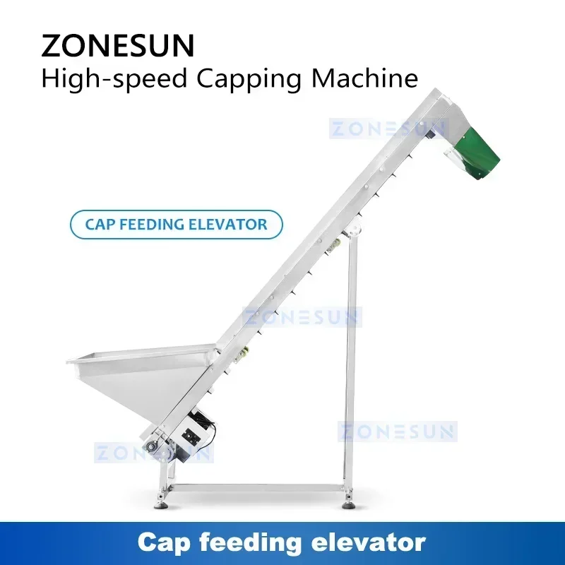 ZONESUN ZS-FXZ101 Tappatrice automatica ad alta velocità per tappi a vite per la produzione di sigillare bottiglie farmaceutiche di alimenti cosmetici