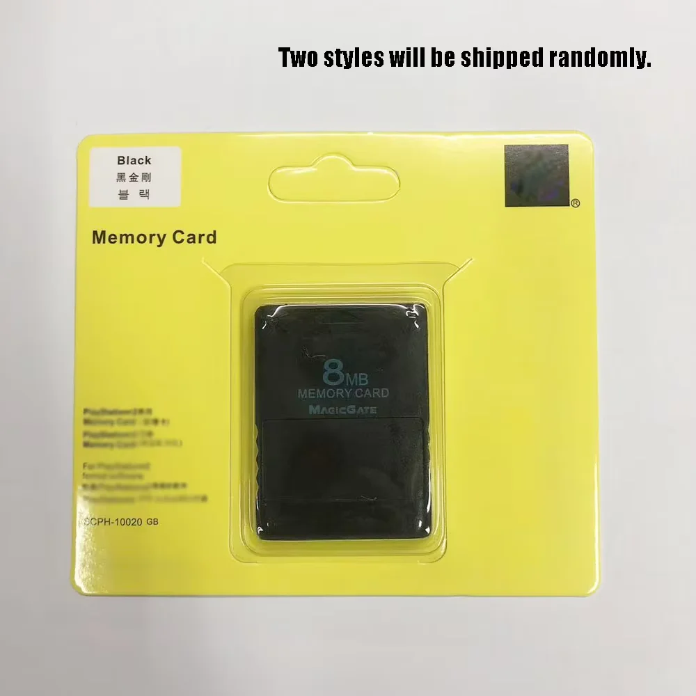 Tarjeta de memoria para PS2, 8M, 16MB, 32MB, 64MB, tarjetas de expansión, tarjeta de memoria Megabyte para consola de datos de juegos PS2, 10 Uds.