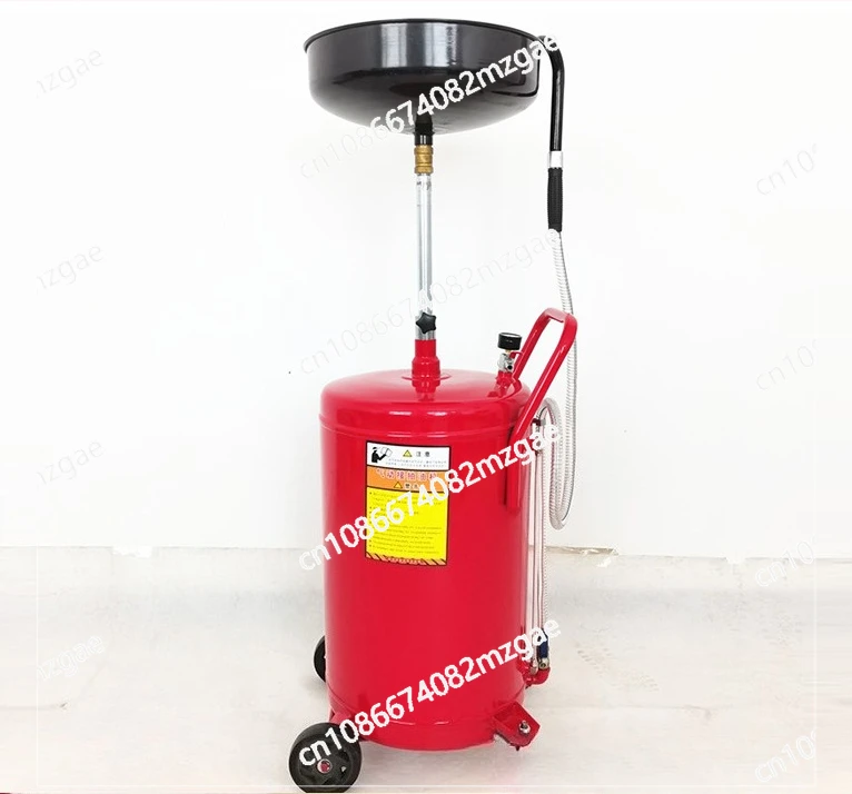 80L Pneumatic Oil Pump with Measuring Cup Waste Oil Collector with Dual Purpose For Oil Extraction and Waste Recovery