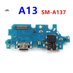 For Samsung Galaxy A13 SM-A137F, A137F/DSN A137F/DS USB Charger Dock Connector Board Fast Charging Port Flex Cable