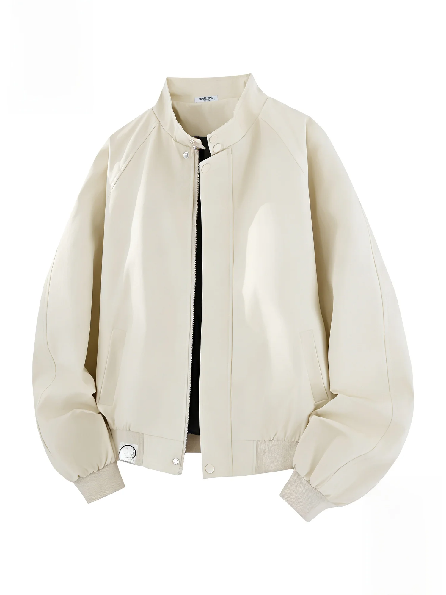

PaulFrank Spring New Men's Casual Pilot Jaet Loose Fit Stand Collar Monkey Mouth Outerwear Polyester Fiber Long Sve Zipper