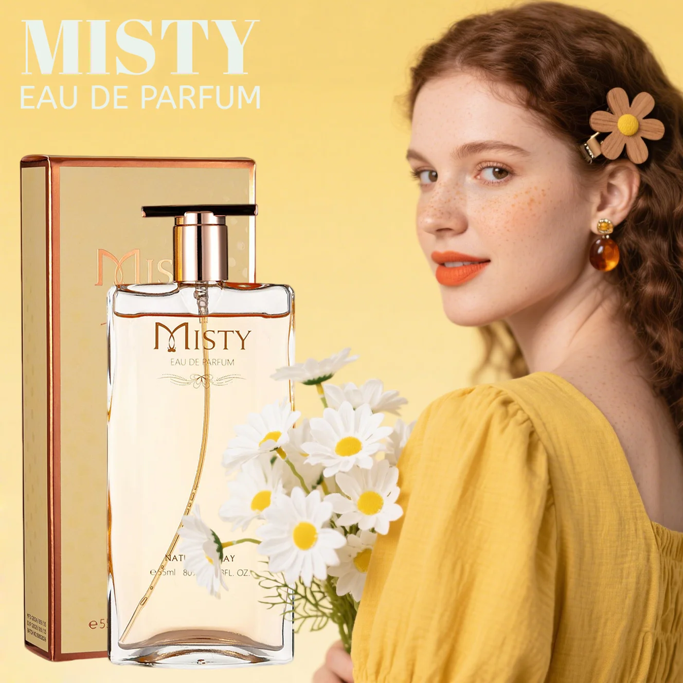 

Women's Vanilla Perfume, 55ML/1.8oz Spray, Sandalwood Floral Scent, Long Lasting Natural Fresh, Dating Party Daily, perfum