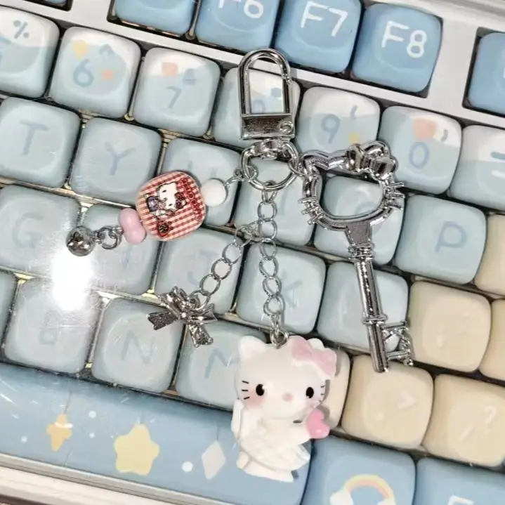

Sanrio Hello Kitty Mobile DIY Decoration Pendant Cute High-Looking Fashion Decorative Accessory Keychain Holiday Gift