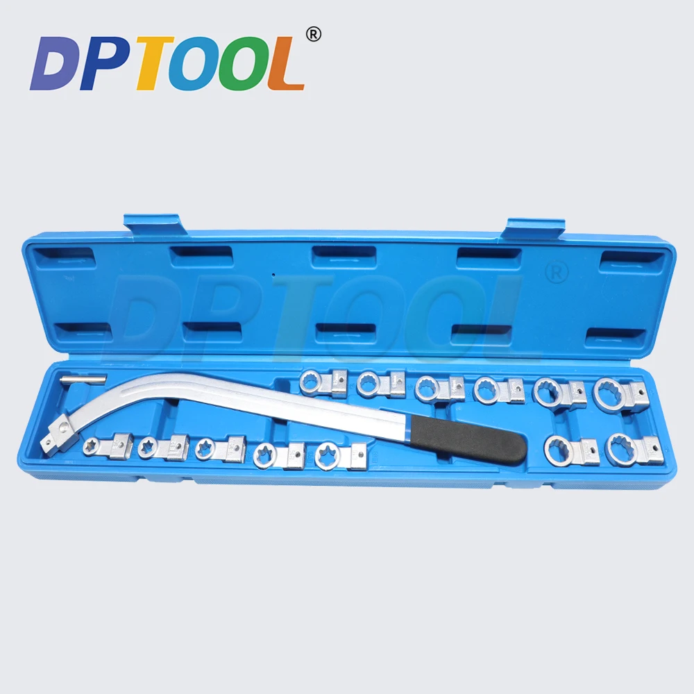 

15pcs Car 12 Angle Plum Fan Wrench Engine Belt Screw Removal Tool Idler Wrench