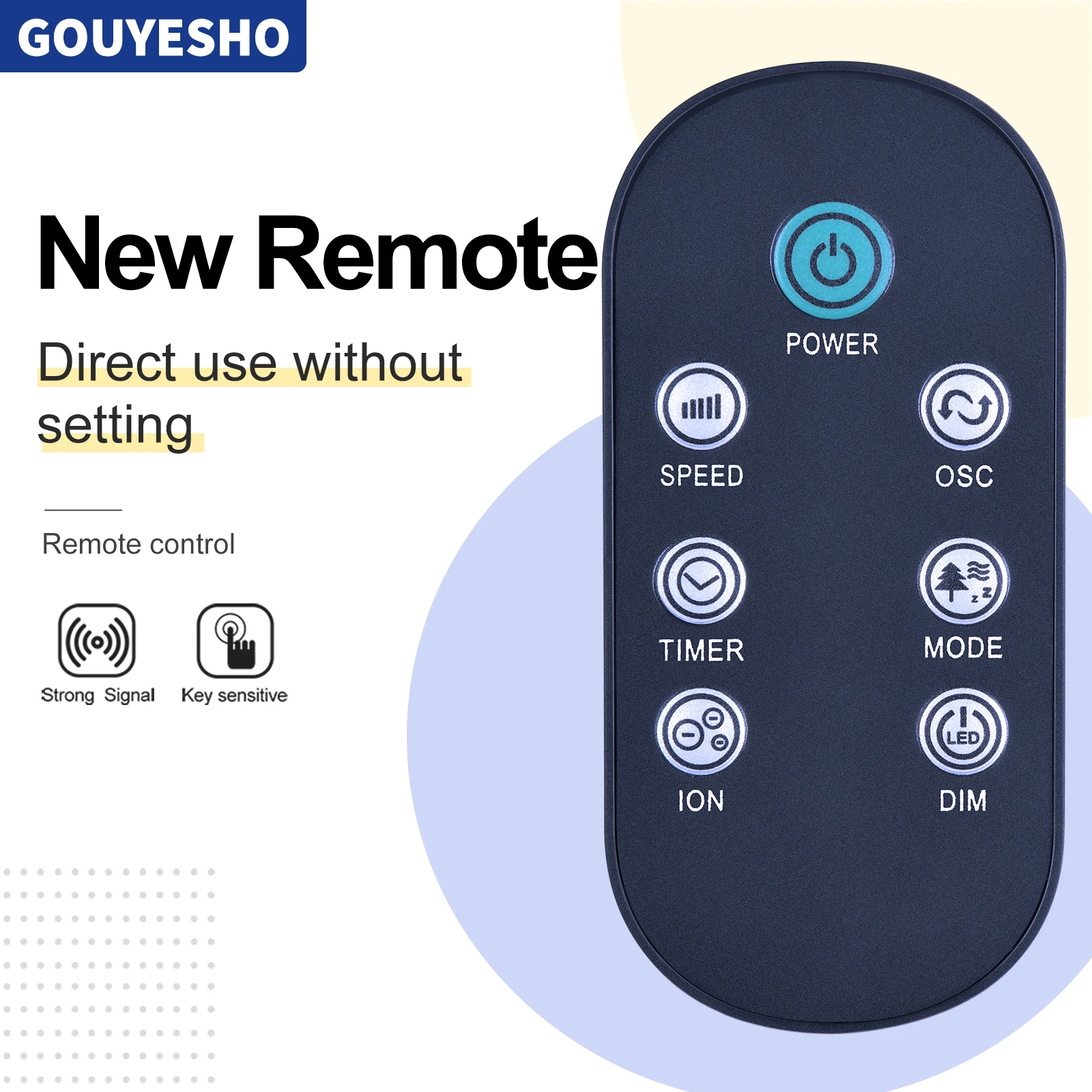 

New Remote Control for DXIONCF Dimplex Xpelair Fan