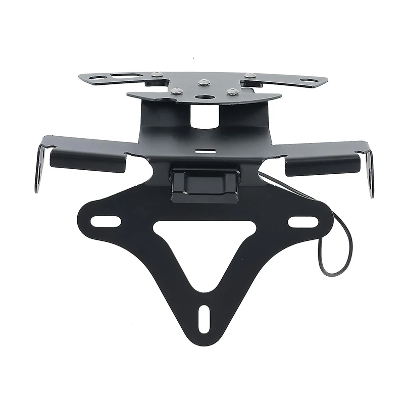 For BMW S1000RR S1000R HP4 S 1000RR 1000R 09-18 Motorcycle License Plate Holder Fender Eliminator Tail Tidy Bracket With LED