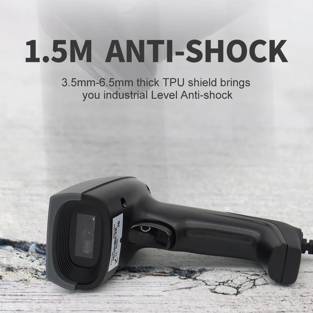 GTCODESTAR Handheld X-760E COMS USB Android Qr Code Barcod Scanner Reader With Usb for Sale Wired Qr Code Reader QR Code Scanner