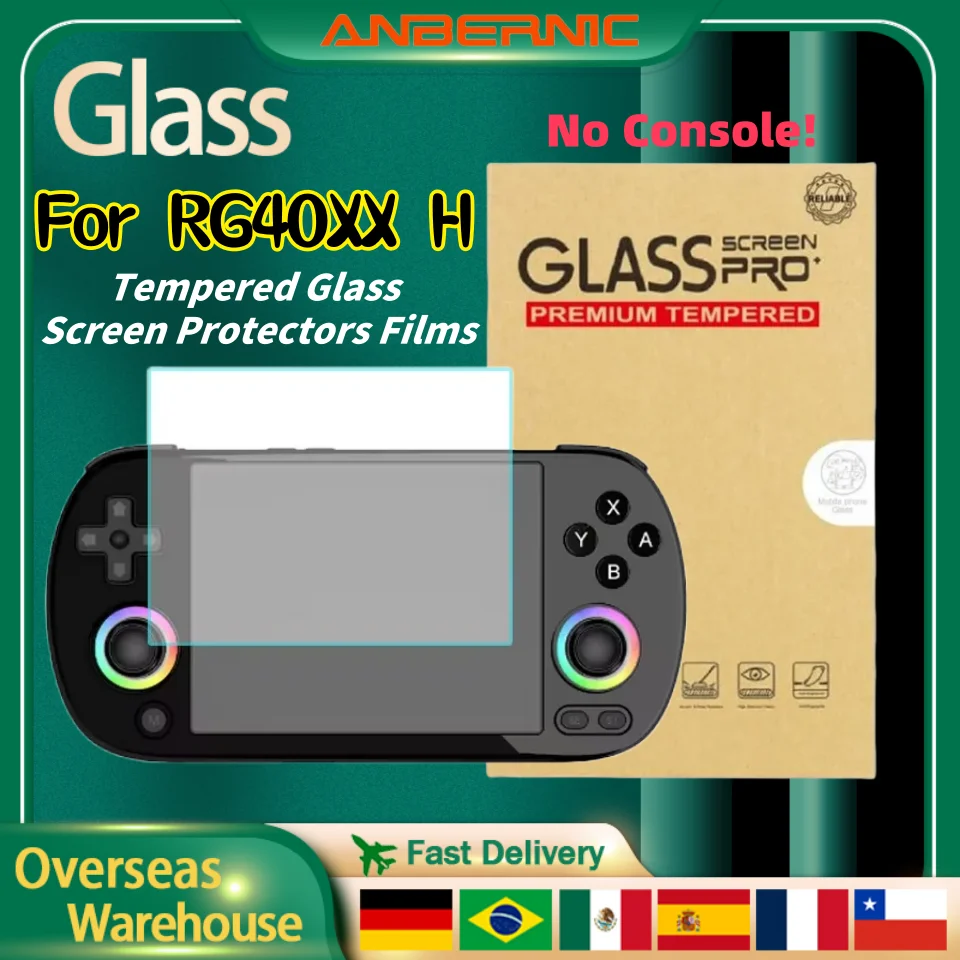 

ANBERNIC RG40XX H Screen Protector Film Game Console RG40XXH Tempered Glass Screen Protectors Films Glass Accessories Gifts