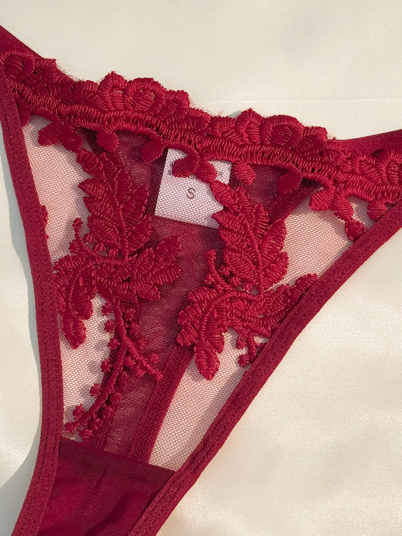 Ensemble de Lingerie 2 pièces pour femmes, oreilles de blé, Style campagne, broderie scintillante en forme de cœur, bretelles réglables