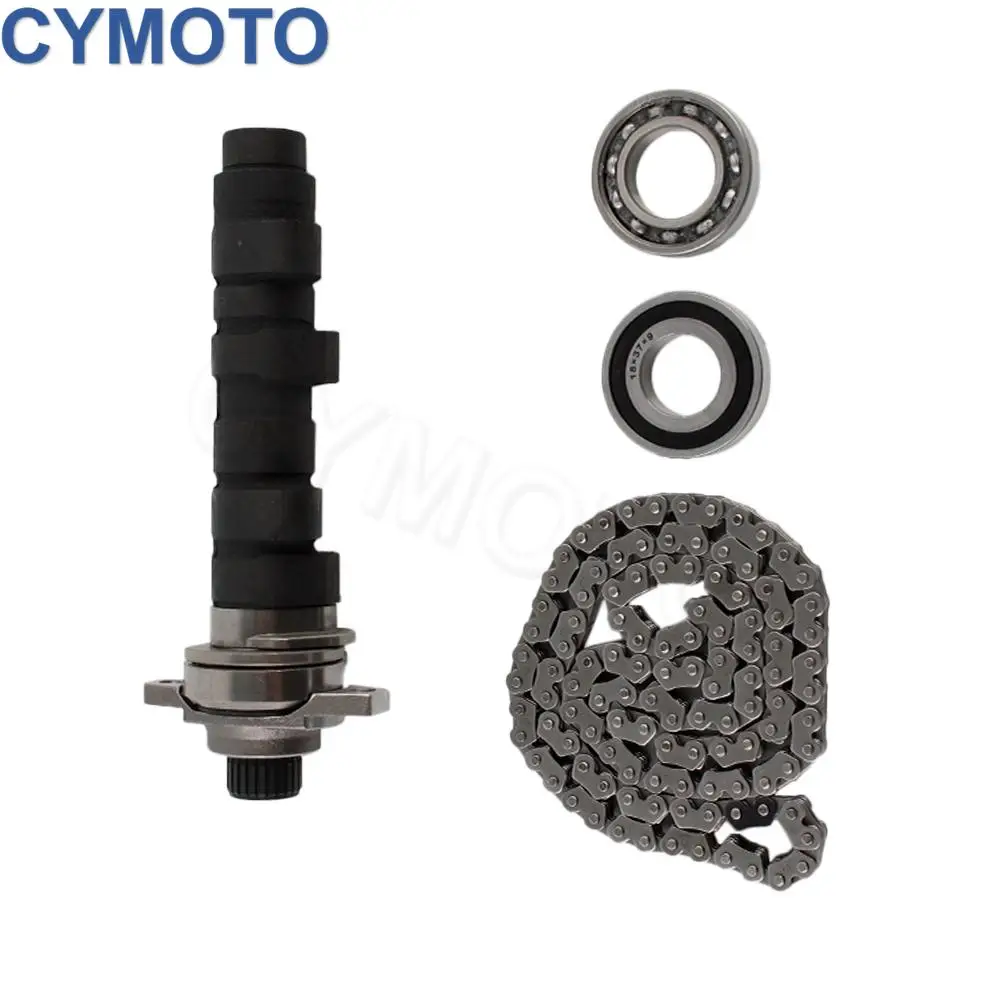 

Комплект цепи ГРМ для Honda TRX400EX TRX400X 1999-2014, сценические подшипники распределительного вала, кулачковый подшипник, аксессуары для мотоциклов