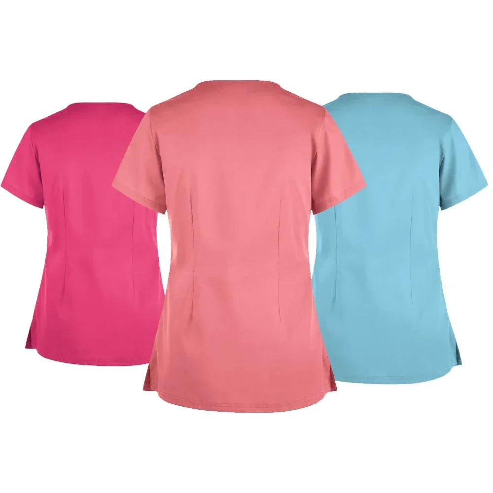 Wholesale Nursing Sets Stretch Beauty Salon Workwear Medical Surgical Uniforms Pet Hospital Doctor Scrubs Suit Nurse Accessories