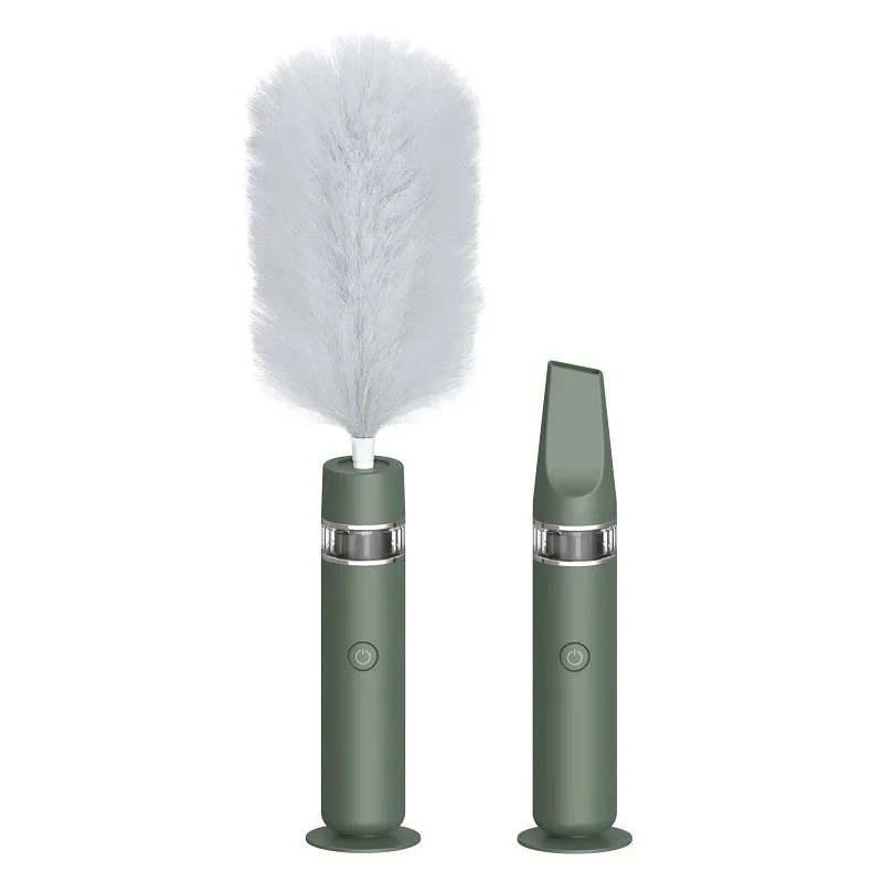 Everbright Store Electric Dust Duster Crevice Sweep Dust Cleaning Artifact Home Adsorption Feather Zen Washable