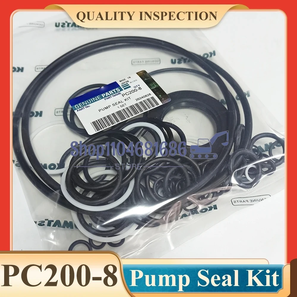 

PC200-7 PC200-8 HPV95 Hydraulic Pump Seal Kit Excavator Main Pump Repair Kit