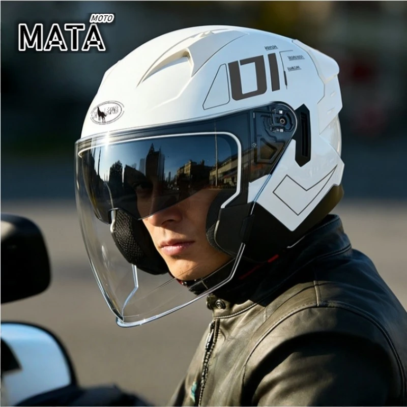 

Capacete Half Helmet Men and Women Motorcycle Off-Road Summer Helmet Downhill Racing Mountain Cross Casco Capacete