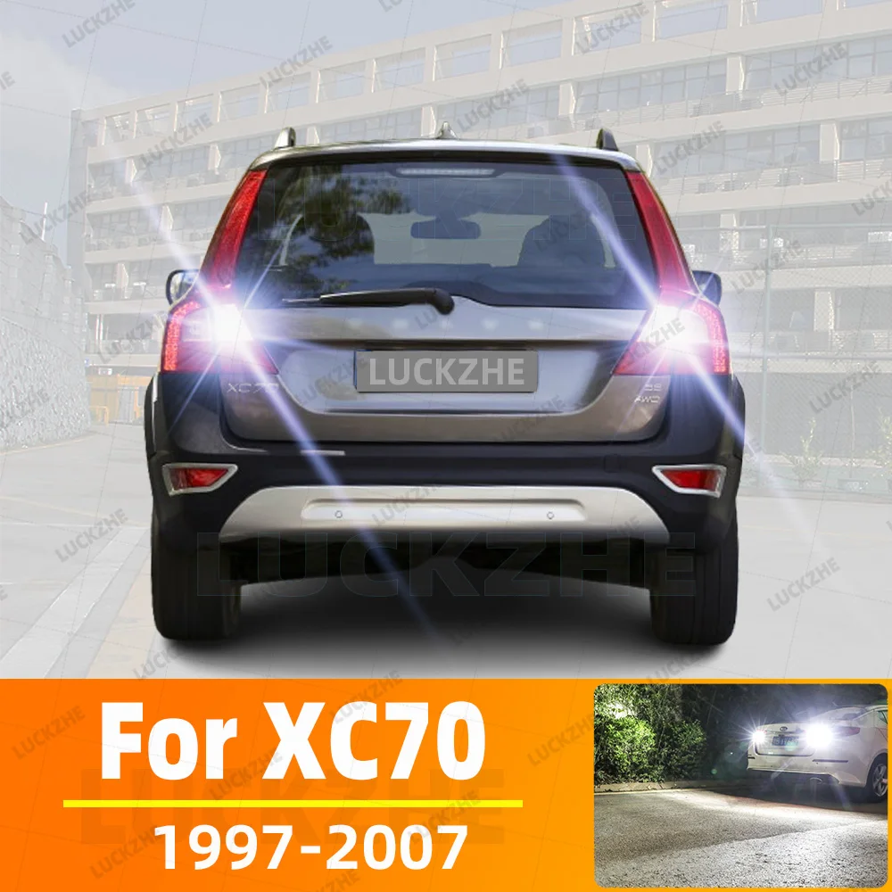 

2pcs LED Reverse Light For Volvo XC70 Accessories 1997 1998 1999 2000 2001 2002 2003 2004 2005 2006 2007 Backup Back up Lamp