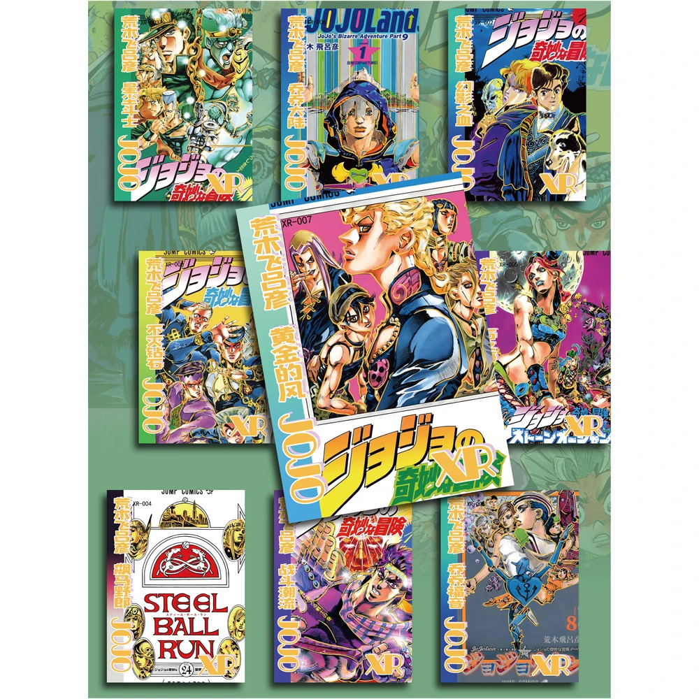 Japanese Anime JoJo Bizarre Adventure Character Collection Rare Cards Characters Collection Cards Hobby Game Collectibles