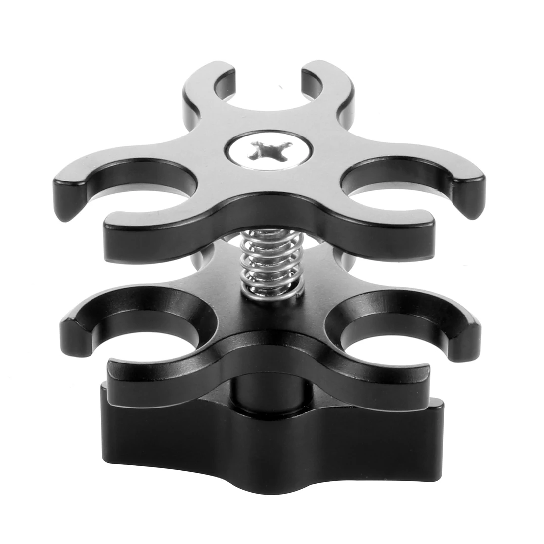 Einstellbare Dual Griff Tablett Stabilisator Halterung für GoPro Canon Sony Fuji SLR Kamera Unterwasser Tauchen Gehäuse Halter Licht Stehen – Detail 25