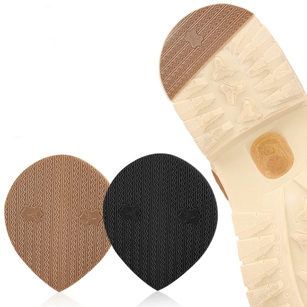 

2Pcs Anti Skid Sole Pads Shoe Heel Repair Non Slip Replacement for Sneakers Boots Footwear Accessories