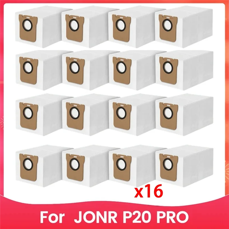 B88B-Dust Bag Compatible For JONR P20 PRO Robot Vacuum Cleaner Replacement Part Accessories Consumables