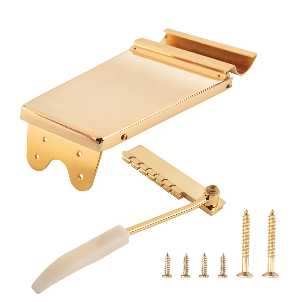 AA26P 1PC Long Verson Maestro Vibrola Vibrato Tremolo Bridge for SG LP Style Electric Guitar Parts