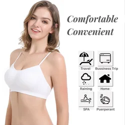 ONEWEAR 1pcs/5pcs Disposable Bra  Disposable Sterilized Underwear Female Bra Travel Underwear