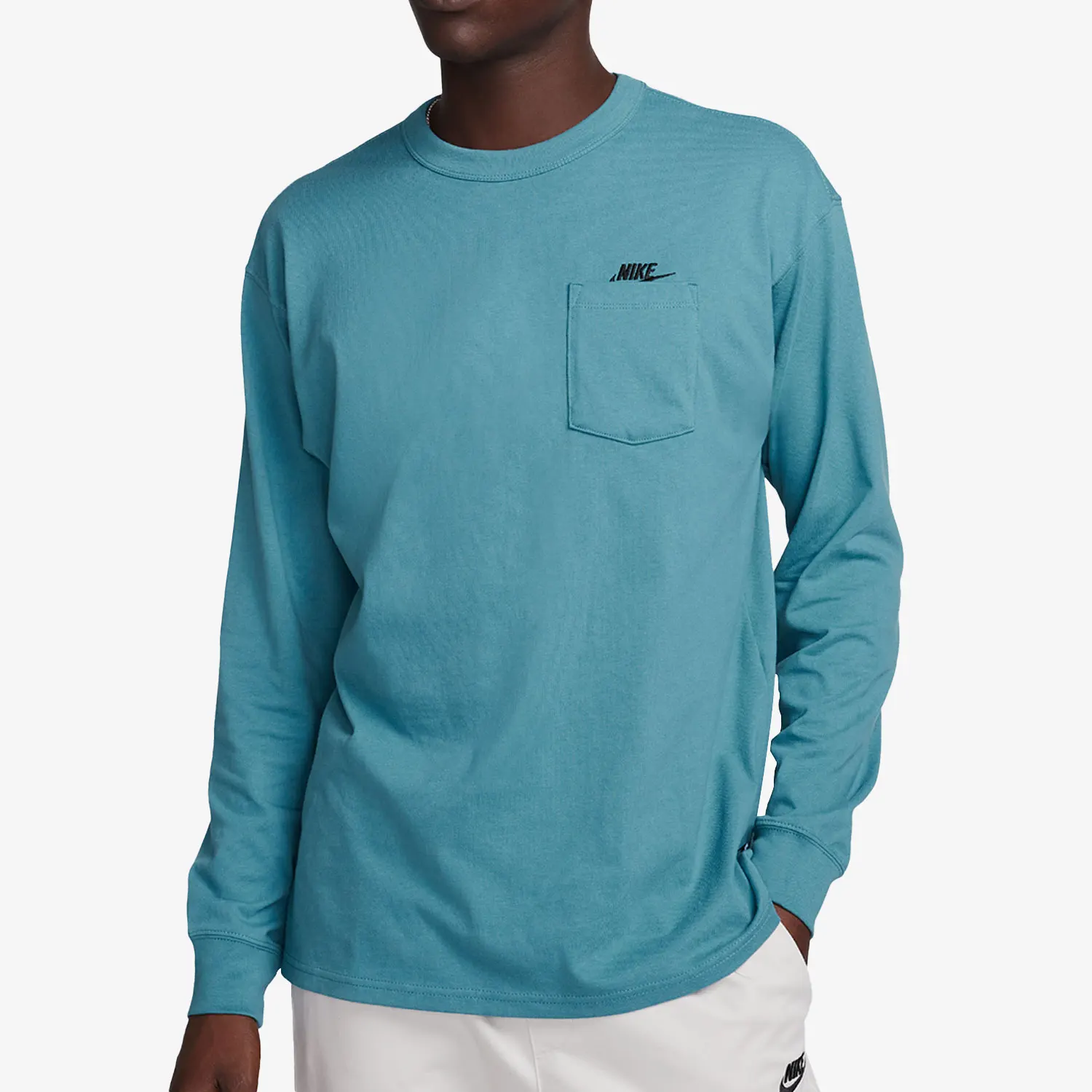 

Nike genuine autumn men's sports breathable casual round neck simple sweatshirt DR7930-440