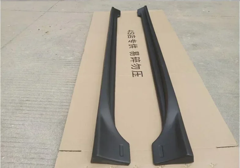 

For Mazda 3 Axela High Quality 2Pcs/1Set ABS Paint Side Skirt Protector Body Kit 2014 2015 2016 2017 2018 2019