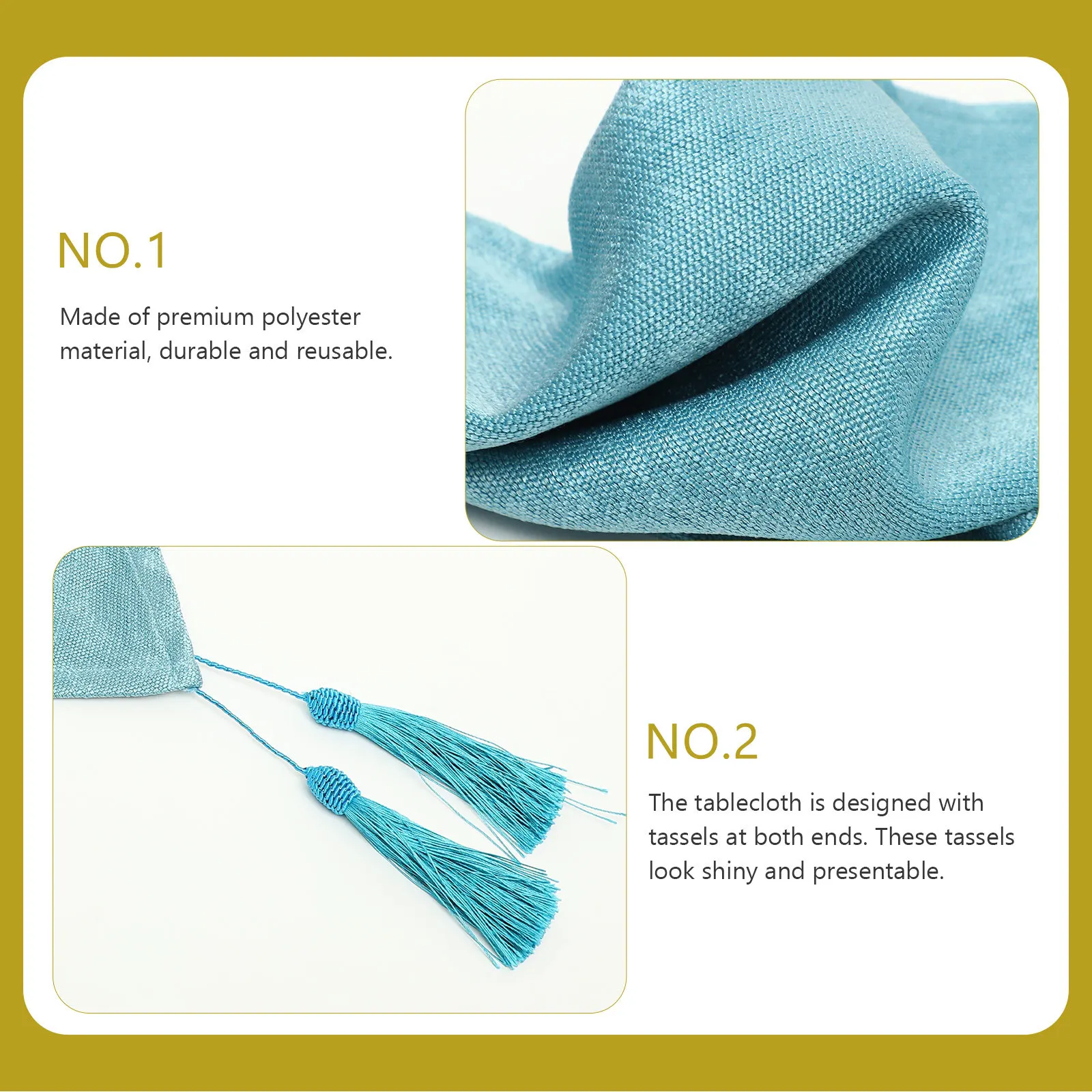 

Cotton Linen Runner Long Wide For Dining Table Wedding Party Home Rustic Farmhouse Simple Tassel Edge Decorative Table