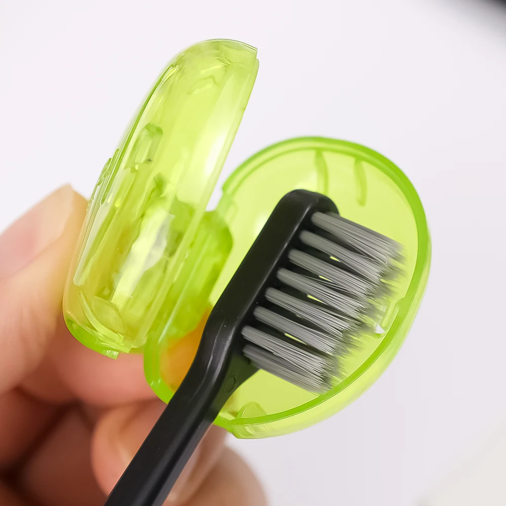 6/1PC Toothbrush Head Protective Cover Clip Plastic Dustproof Tooth Brush Case Protector Cap Travel Camping Bathroom Accessories