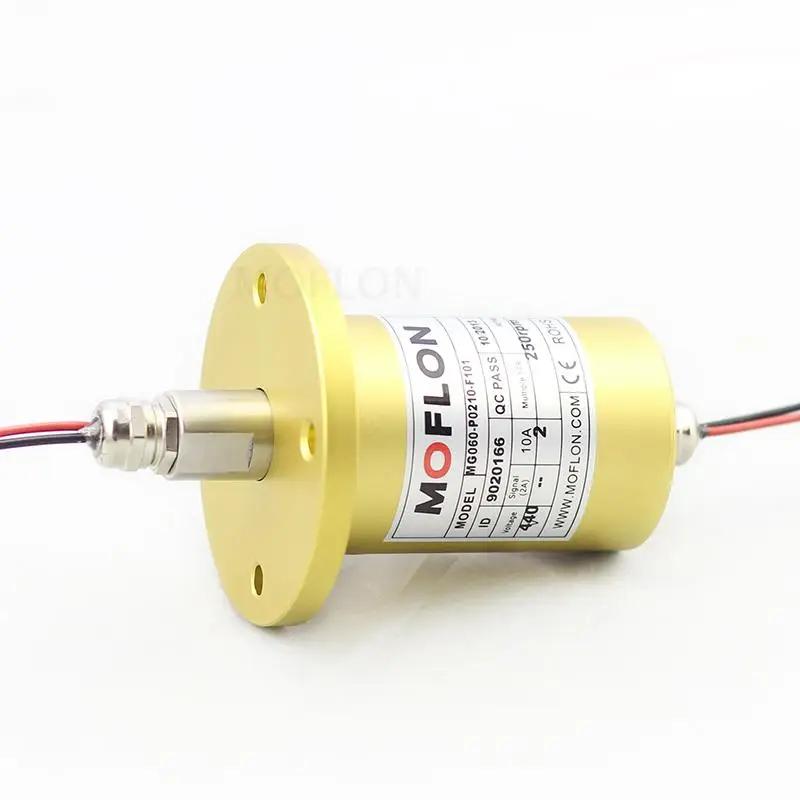 

IP65 Waterproof Slip Ring MFS056 Series 6 Circuit Dustproof Conductive Ring High Protection Level