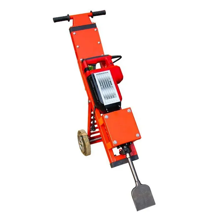 

Hand-held electric pickaxe truck, ceramic tile electric pickaxe shovel, floor tile floor refurbishment machine, pig farm manure