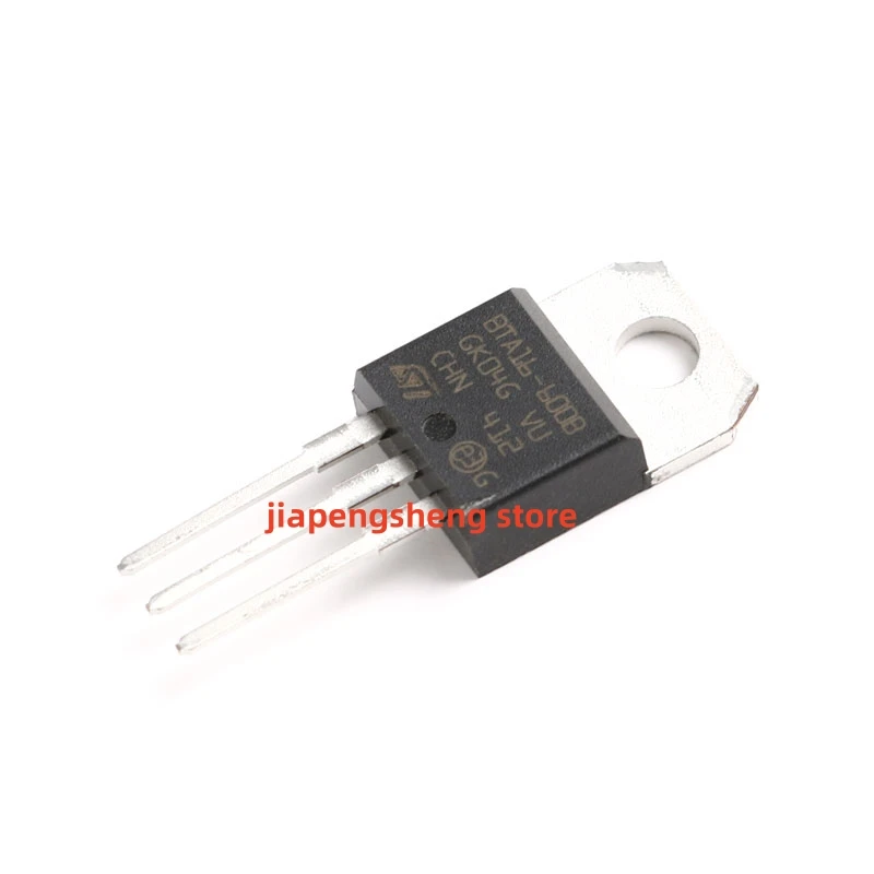 Bidirectional thyristor module, original and authentic, in-line TO-220, three-end, 16A, 600V, 5PCs