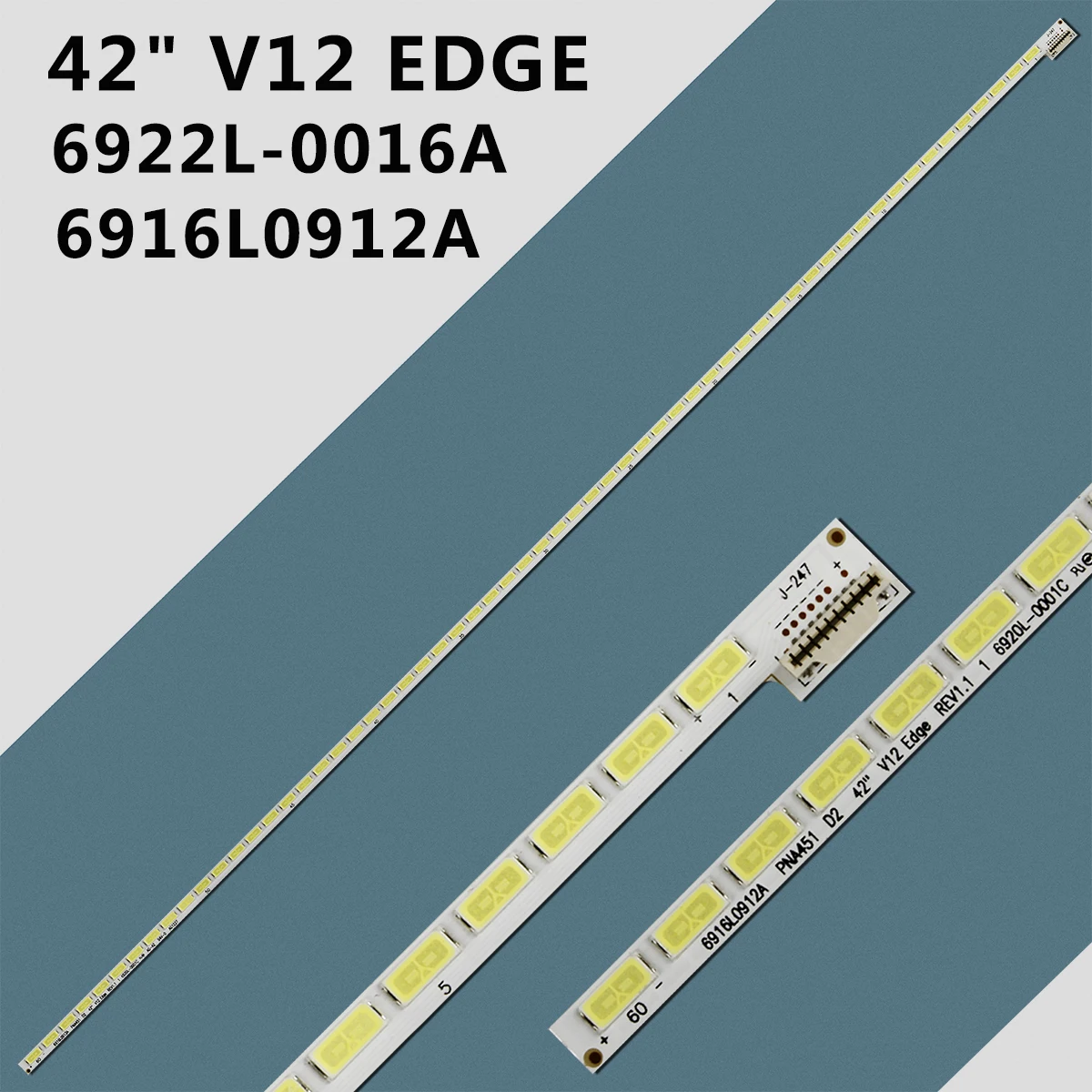 LED Bars For Panasonic TX-42E5E TX-LR42E5 TX-L42E5B TH-L42E5W TX-L42E5BG TC-L42E5BG TC-L42E50 TH-L42E5A TX-L42EW5S TC-L42E5A