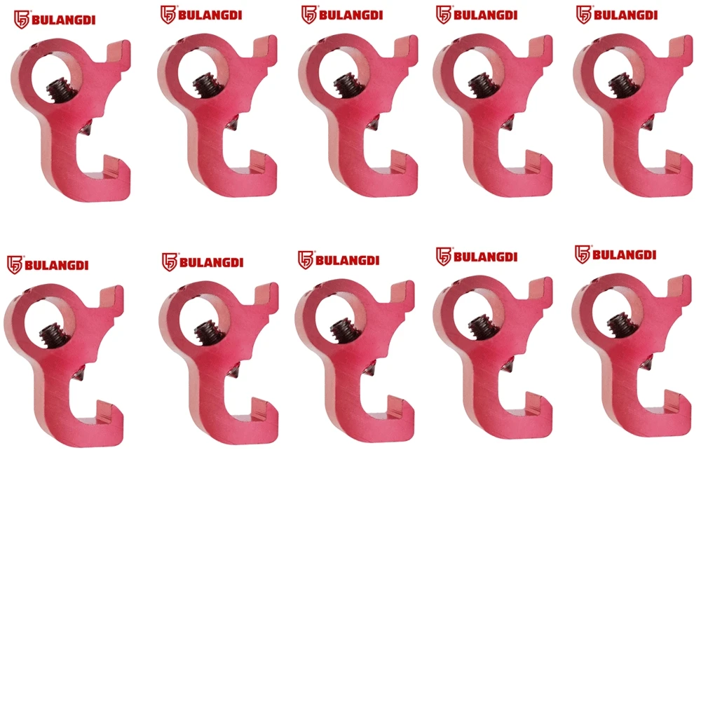 BULANGDI 10pcs Industrial safety circuit breaker lock Clamp type circuit breaker lock Small air switch electric lock