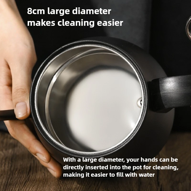 Gooseneck Electric Kettle 1L: Smart Temp Control for Pour-Over Coffee, Fast Boil Stainless Steel, 110V & 220V image 5