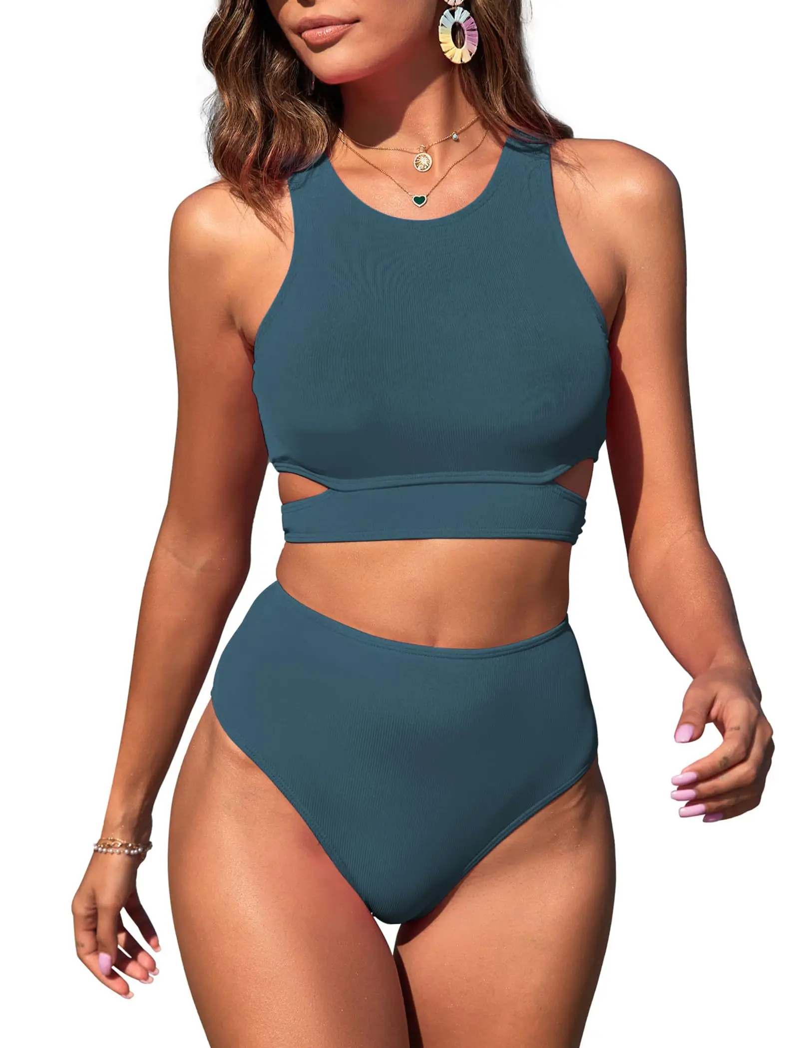 Thumbnail 4 - #39 Latest Womens Two Piece Bikini Sets Offers