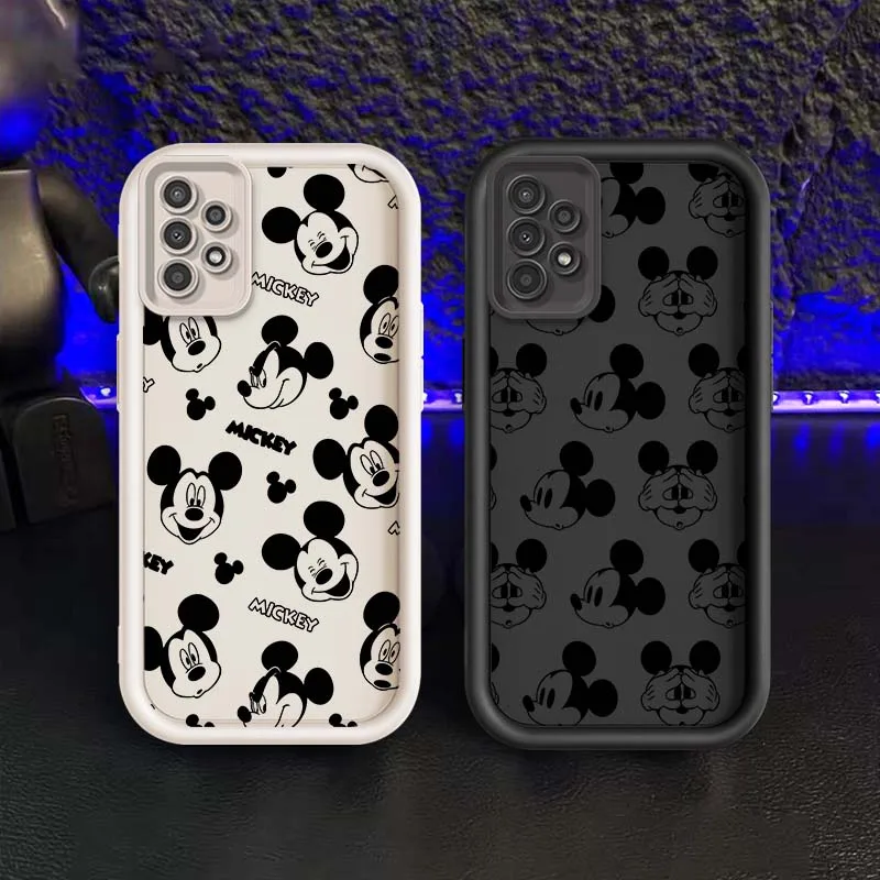 

Disney Cute Mickey Mouse For Samsung A73 A72 A56 A55 A54 A53 A35 A32 A25 A23 A21s A14 A05 5G Eye Ladder