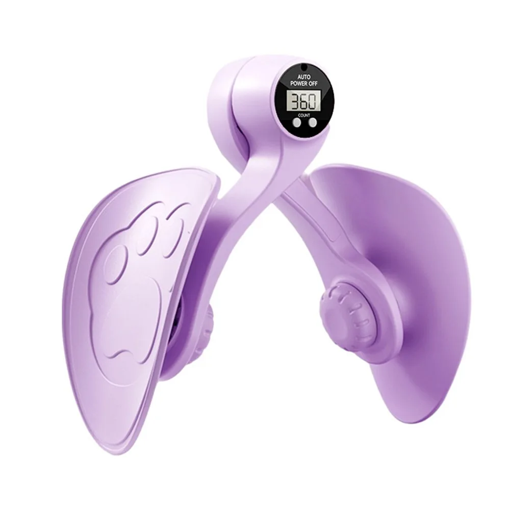 

Регулируемый тренажер для мышц тазового дна с счетчиком, устройство для коррекции фигуры и тренировки бедер 360 ° Вращающийся тренажер для тонких ног и бедер