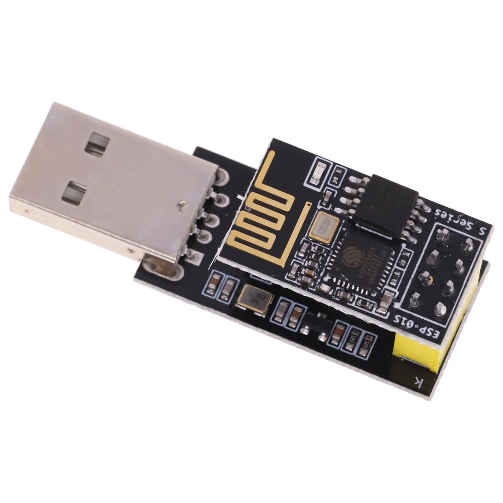 ESP01 Programmer Adapter UART GPIO0 ESP-01 Adaptaterr ESP8266 CH340G USB to ESP8266 Serial Wireless Wifi Developent Board Module