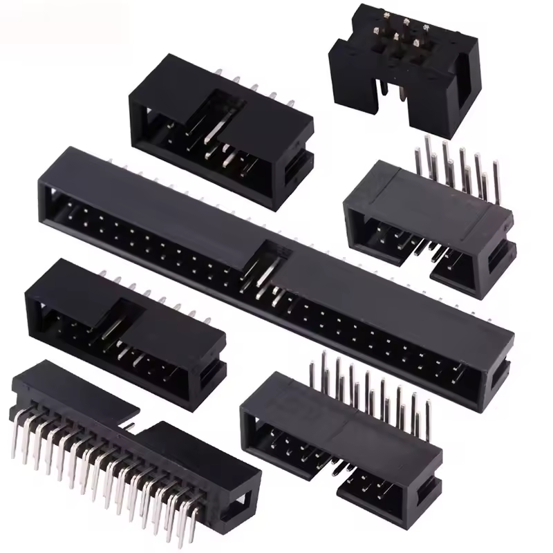 FC 6/8/10/12/14/16/18/20/24/26/30/34/40/50/60/64Pin 2.54mm Pitch Female IDC Socket Connector Ribbon Cable DC3 Header Male Socket - Image 6