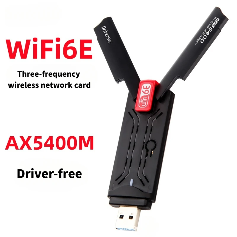 

Беспроводной адаптер AX5400 WiFi 6E Tri-Band USB 3.0