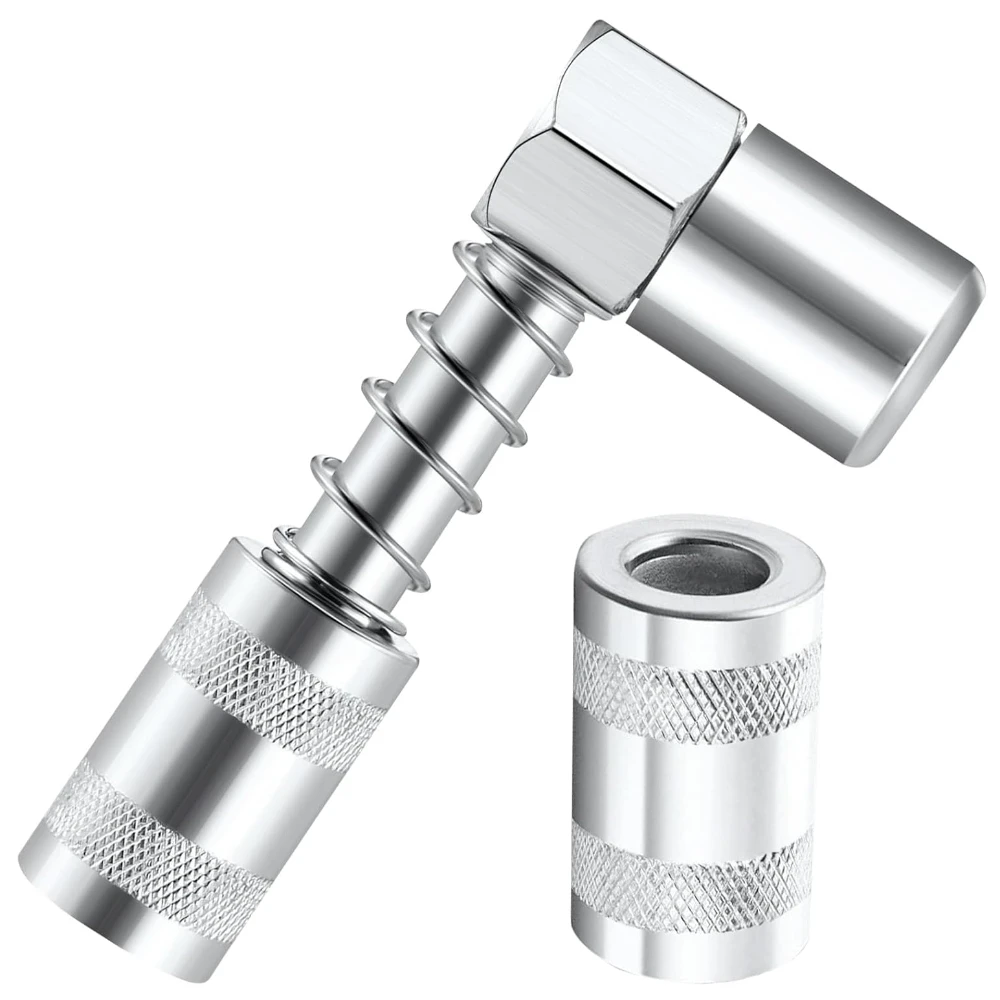 

1 Pcs 90 Degree Grease Coupler Gun Adapter 90 Degree Fittings Grease Gun Tips for Farm Truck